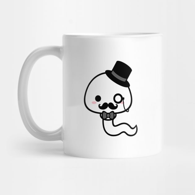 Cute Kawaii Sperm Classic Gentleman by alien3287